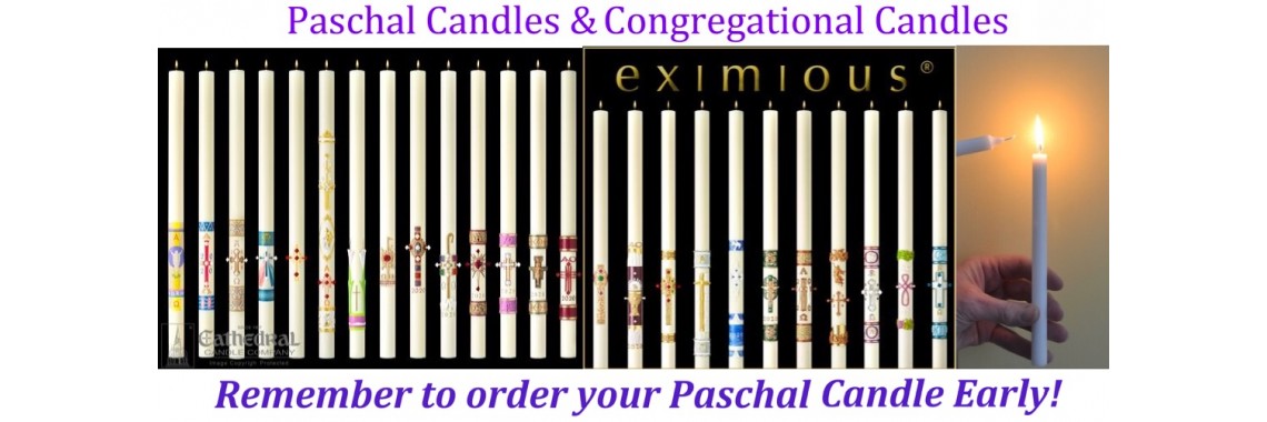 Paschal Congregational Candle